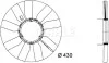 Крыльчатка вентилятора MAHLE / KNECHT CFW 28 000P (фото 2)