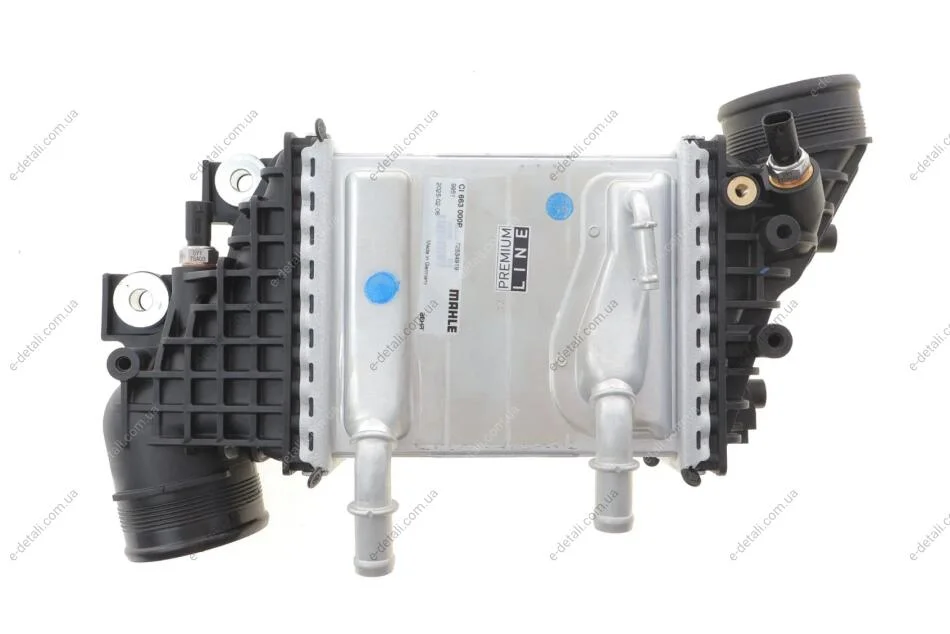 Радиатор интеркулера VW Crafter/T6 2.0 TDI 16- MAHLE / KNECHT CI663000P (фото 1)