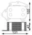 Радиатор масляный Citroen Berlingo/Peugeot Partner 1.6 HDI 05- (теплообменник) MAHLE / KNECHT CLC 194 000S (фото 1)