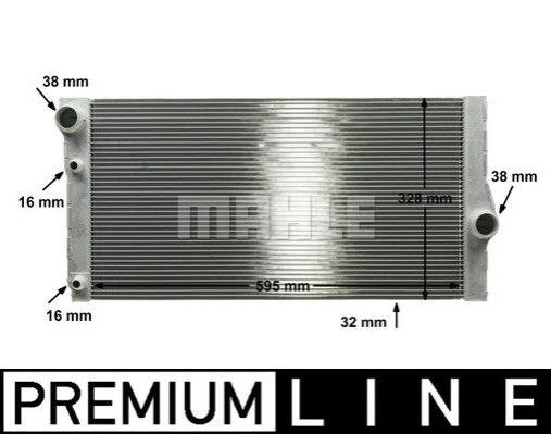 Радіатор MAHLE / KNECHT CR1147000P (фото 1)