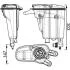 Розширювальний бачок MAHLE / KNECHT CRT 95 000S (фото 2)