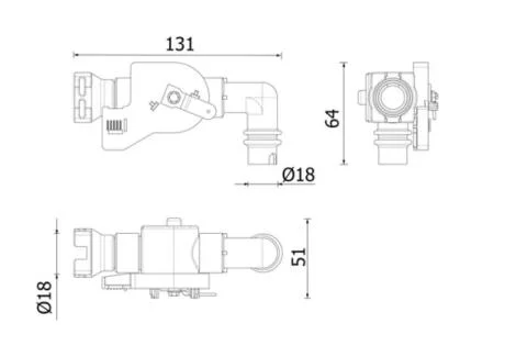 Клапан пічки MAHLE / KNECHT CV 27 000P