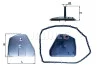 Фильтр АКПП Audi A4/A6 2.7-4.2 04-11/VW Phaeton 3.0-4.2 03-16 (с прокладкой/23 отверстия) MAHLE / KNECHT HX 164D (фото 1)