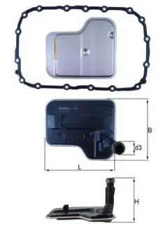 Фільтр гідравлічний КПП MAHLE / KNECHT HX240D