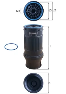 Фільтр паливний MAHLE / KNECHT KC 629D