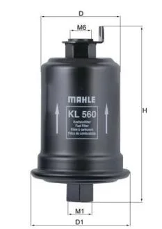 Фільтр паливний MAHLE / KNECHT KL560