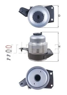 Топливный фильтр MAHLE / KNECHT KL829D