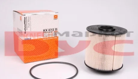 Фільтр паливний MB Vario/Atego OM904 MAHLE / KNECHT KX 67/2D