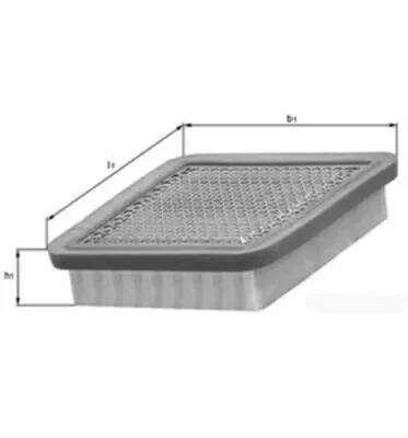 Воздушный фильтр MAHLE / KNECHT LX1010 (фото 1)