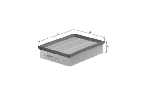 Фільтр повітряний MAHLE / KNECHT LX 1029