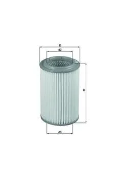 Фільтр повітряний MAHLE / KNECHT LX2689