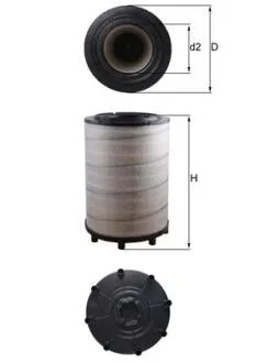 Фільтр повітря MAHLE / KNECHT LX2839