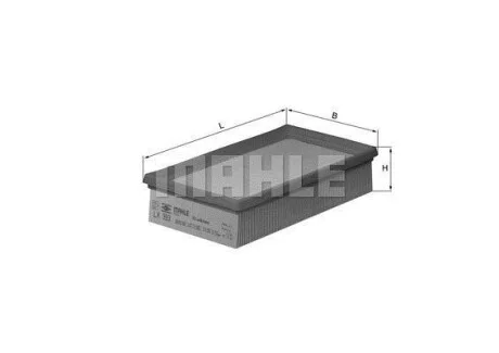 Фільтр повітряний MAHLE / KNECHT LX 393