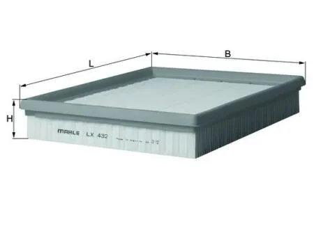 Фильтр воздушный Mahle Opel MAHLE / KNECHT LX432