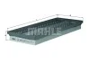Воздушный фильтр MAHLE / KNECHT LX592 (фото 1)