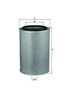A_Фільтр повітряний Mahle Kassbohrer, Daimler MAHLE / KNECHT LX674
