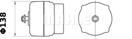 Генератор MAHLE / KNECHT MG111 (фото 1)