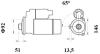 Фото 2 - стартер, 24V 5,50KW Z12 MAHLE / KNECHT MS 758 Стартер, 24V 5,50KW Z12 MAHLE / KNECHT MS 758 (фото 2)