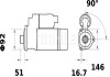 Стартер MAHLE / KNECHT MS75 (фото 1)