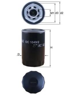 Фільтр масляний MAHLE / KNECHT OC10492