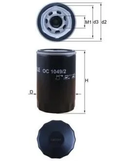 Фільтр масляний MAHLE / KNECHT OC10492