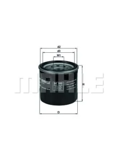 Фільтр масляний Mazda 1.6/2.0 87- MAHLE / KNECHT OC 195