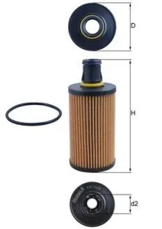 Фільтр масляний MAHLE / KNECHT OX1338D