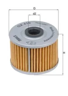 Фильтр масляный Honda CRF/FMX/FX/NX/SLR/XBR/XL/XR/Kawasaki MAHLE / KNECHT OX410