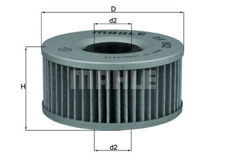 Фильтр масла MAHLE / KNECHT OX802