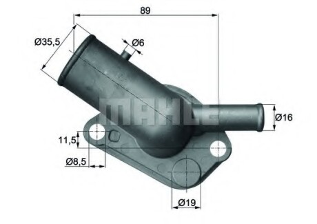 Термостат MAHLE / KNECHT TI 64 87 D