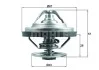 Термостат MAHLE / KNECHT TX15883 (фото 1)