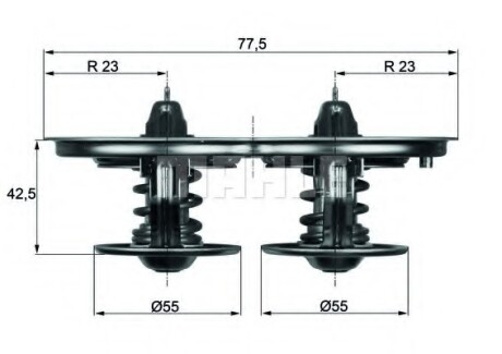 Термостат MAHLE / KNECHT TX3275D