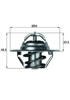 Термостат MAHLE / KNECHT TX 3 87 D