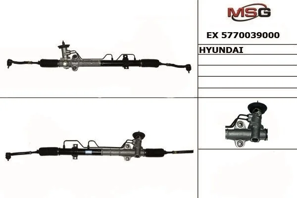 Рульовий механізм (рейка) в зборі MANDO EX5770039000 (фото 1)