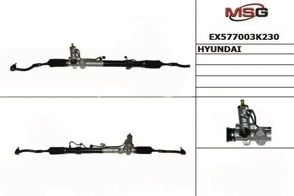 Рельс рулевой HYUNDAI (выр-во Mando) MANDO EX577003K230 (фото 1)