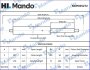 Амортизатор багажника MANDO MOP045272 (фото 1)