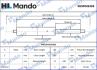 Амортизатор багажника MANDO MOP045495 (фото 1)