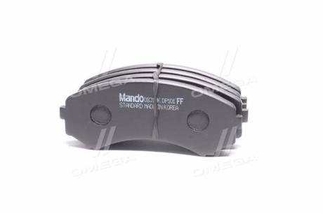 Колодки тормозные дисковые передние MANDO MPA09