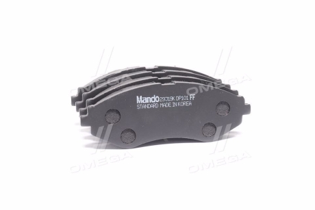 Колодки тормозные дисковые передние MANDO MPD03 (фото 1)