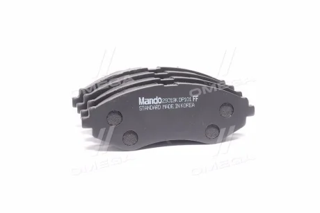 Колодки тормозные дисковые передние MANDO MPD03