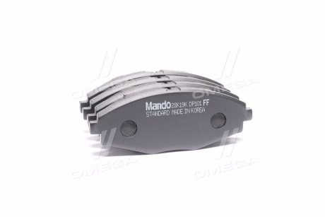 Колодки тормозные дисковые передние MANDO MPD06 (фото 1)