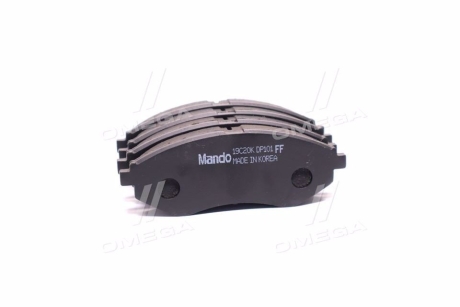 Колодки тормозные дисковые передние MANDO MPD16 (фото 1)
