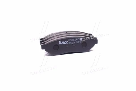 Колодки тормозные дисковые задние MANDO MPD23