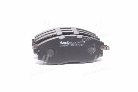 Колодки тормозные дисковые передние MANDO MPD24