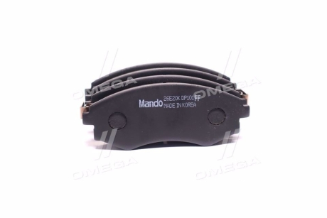 Колодки тормозные дисковые передние MANDO MPH02 (фото 1)