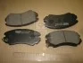 Колодки тормозные дисковые передние MANDO MPH23 (фото 2)