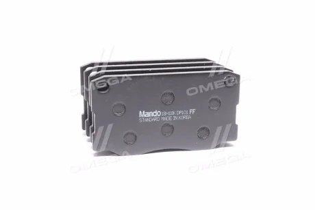 Колодки гальм.дискові передн.HYUNDAI HD65/72 (вир-во Mando) MANDO MPH32