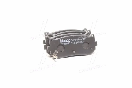 Колодки тормозные дисковые задние MANDO MPK08