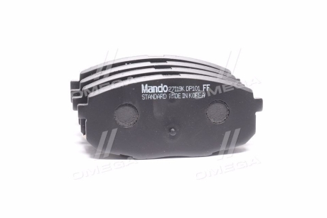 Колодки тормозные дисковые передние MANDO MPK36 (фото 1)