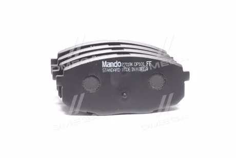 Колодки тормозные дисковые передние MANDO MPK36